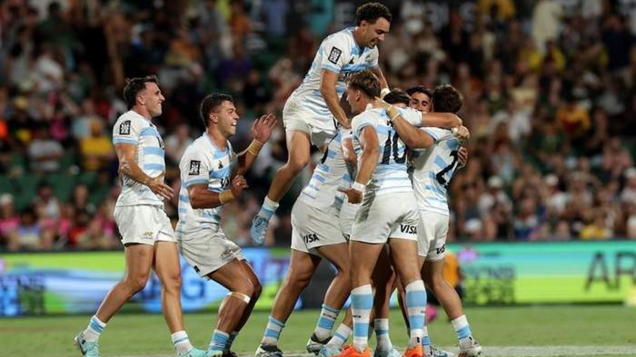 Los Pumas 7s, campeones invictos en Perth: ¡Una máquina imparable!