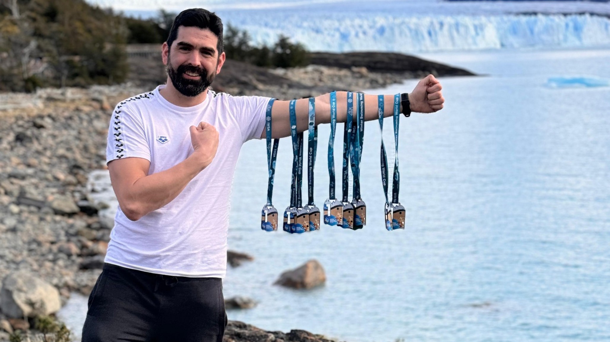 El nadador Tomás Barrios Díaz prepara su calendario 2025