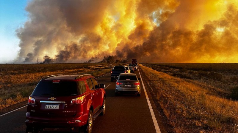Habilitan la Ruta 3 entre Puerto Madryn y Arroyo Verde, pero con riesgo de cortes