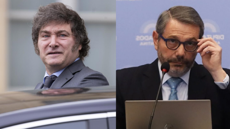 Javier Milei echó a Mariano de los Heros de la ANSES