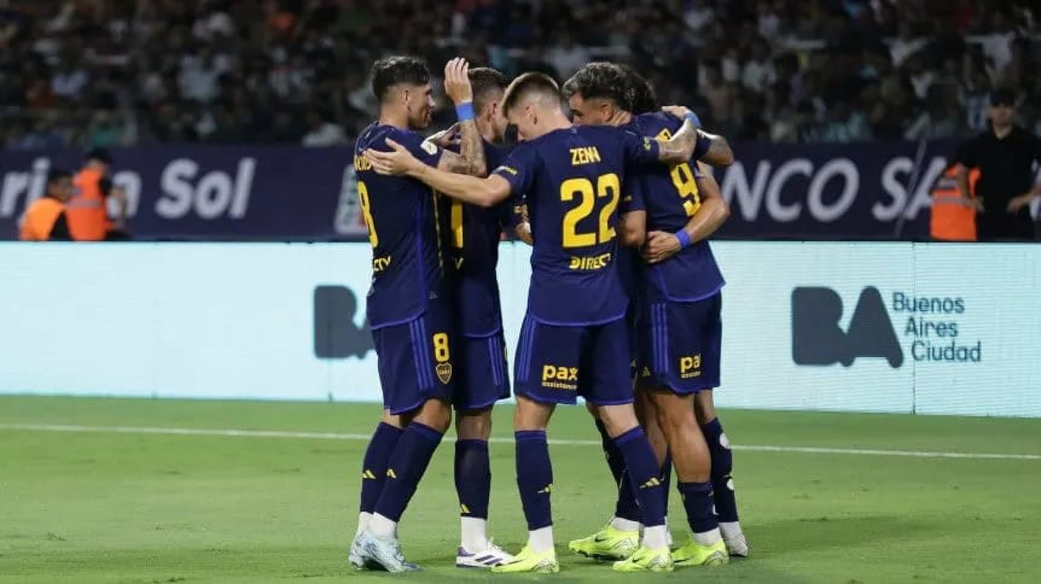 Boca goleó a Central Córdoba y sigue en racha en el Torneo Apertura