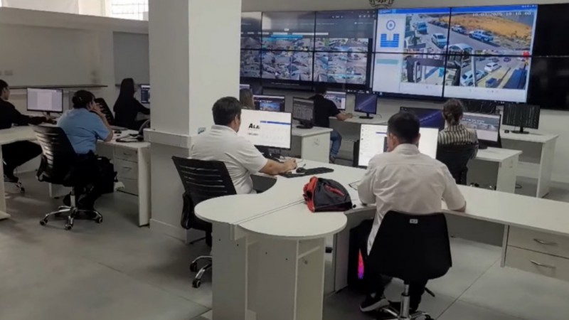 Cómo es el centro de monitoreo inaugurado y cuántas cámaras tiene