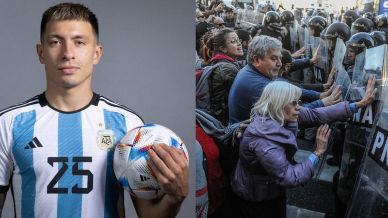 Lisandro Martínez repudió la represión contra los jubilados