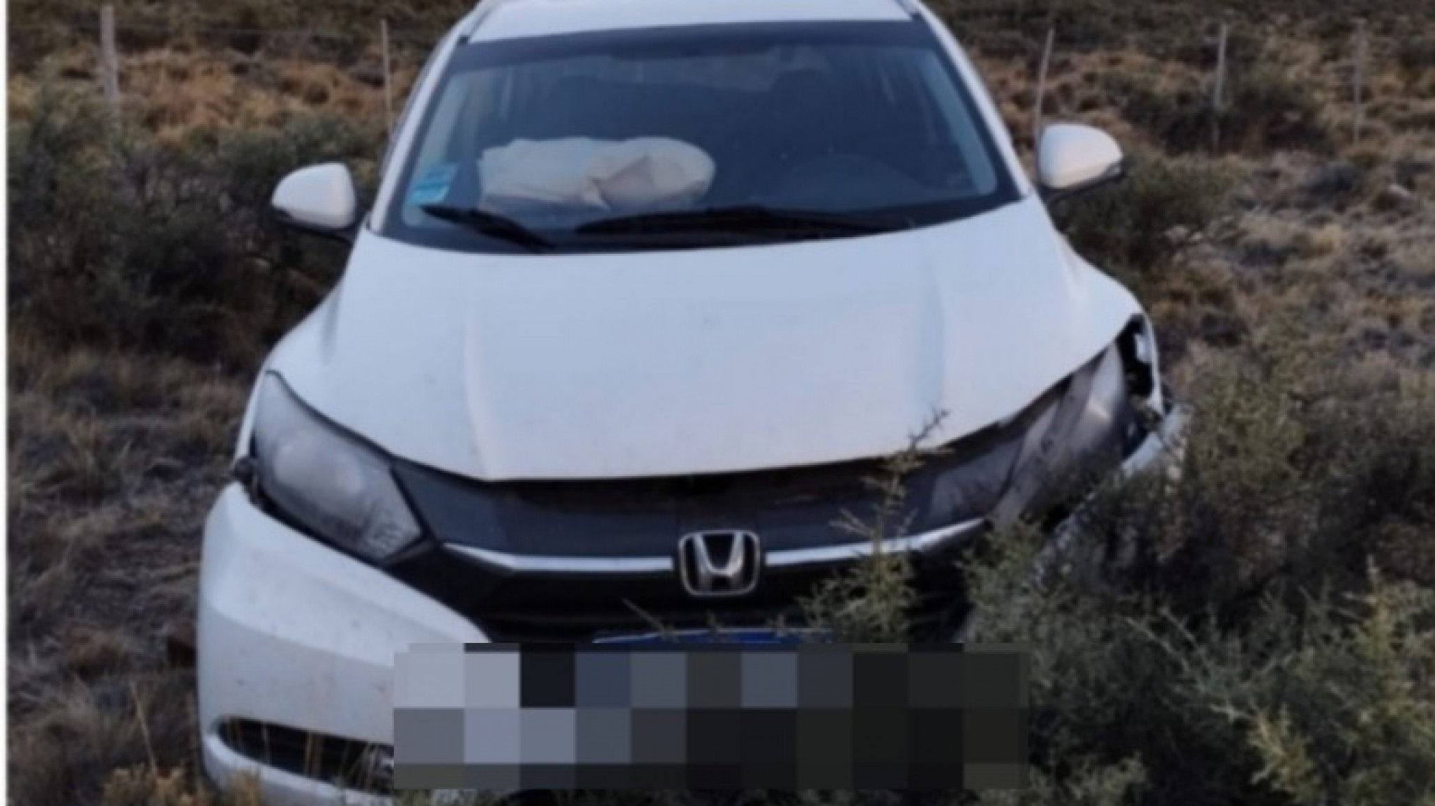 Despiste en la Ruta 3: hallaron una camioneta abandonada en la banquina