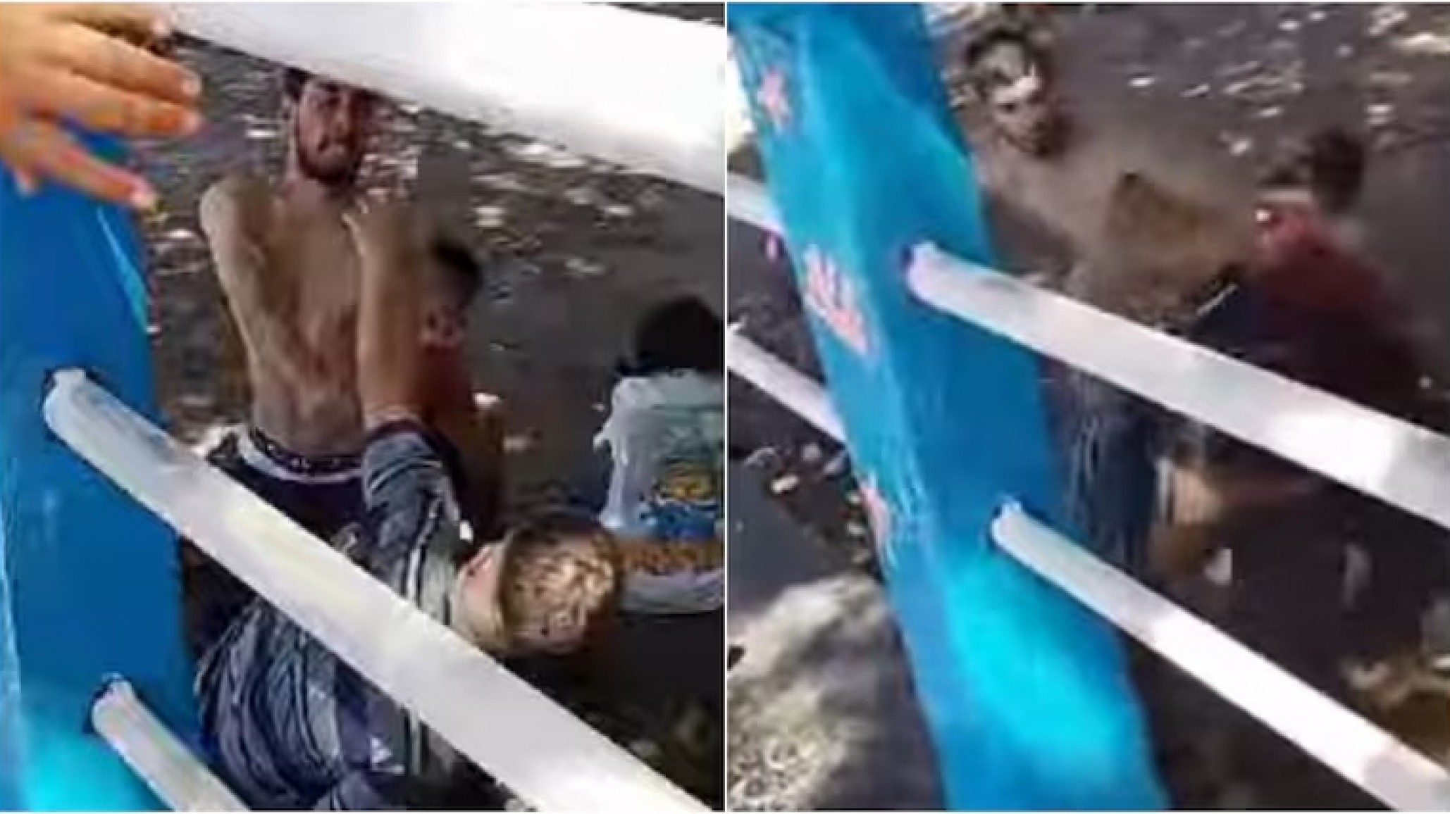 Intentó robar la mochila de una niña, lo atraparon y atacó a cuchillazos a quien lo enfrentó