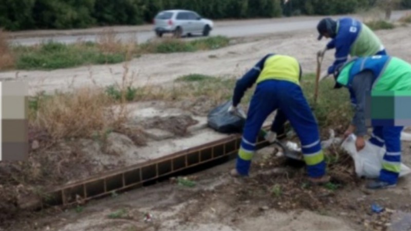Urbana intensificó los trabajos preventivos ante el pronóstico de lluvia