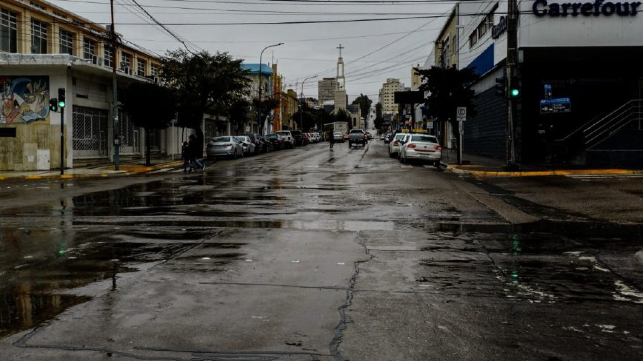 Alerta naranja por fuertes lluvias en Comodoro