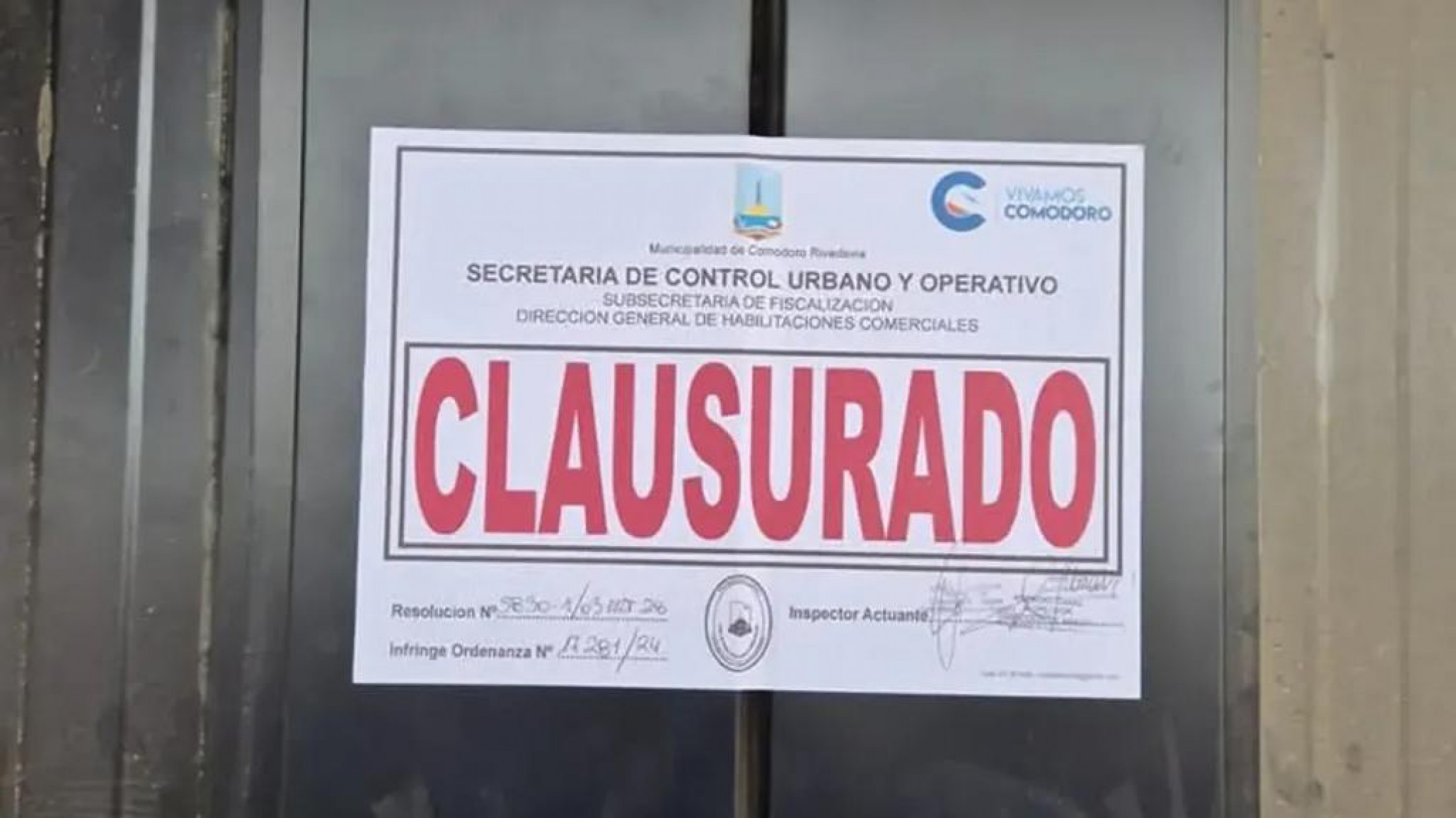 Clausuraron el depósito de la Distribuidora Jorge Neman