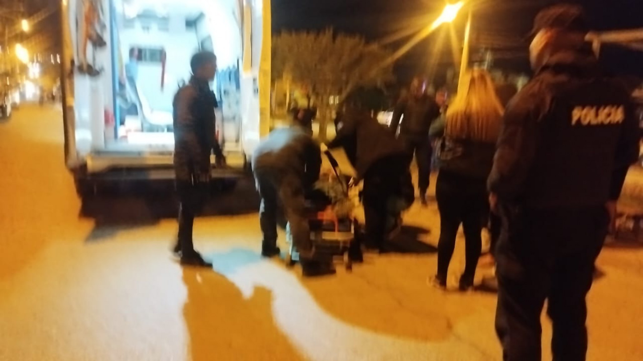 Un hombre de 77 años fue atropellado y trasladado al Hospital Regional