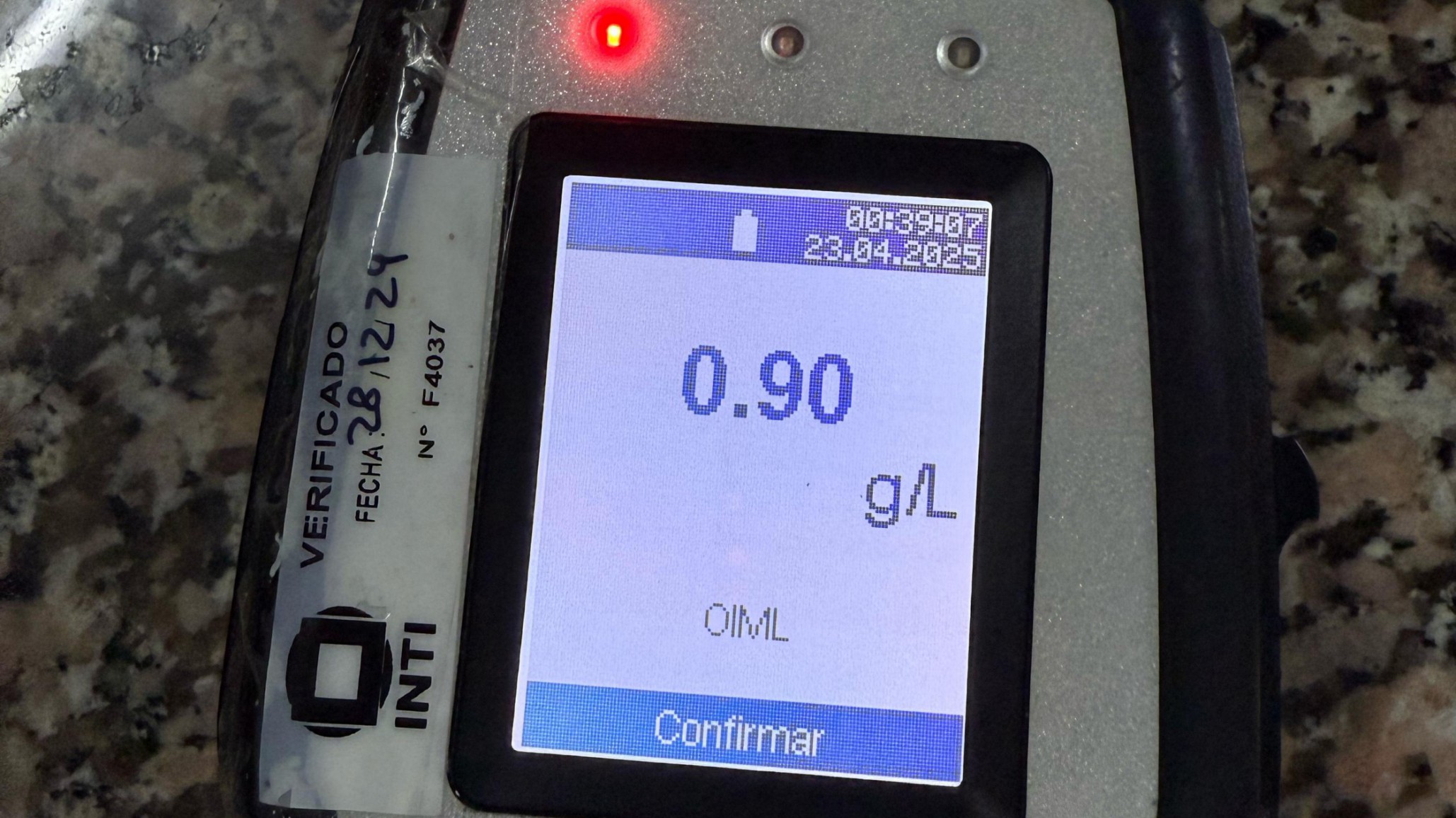 Conducía a gran velocidad, evadió a la policía y dio positivo en el test de alcoholemia