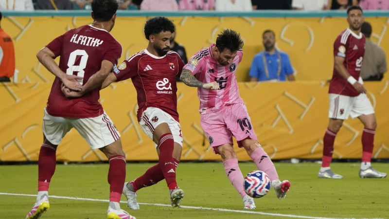 Inter Miami igualó sin goles ante Al Ahly en su debut en el Mundial de Clubes