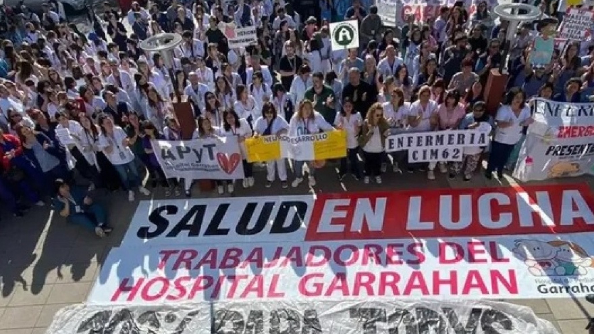 Zubizarreta sobre el aumento del Garrahan: "Hay que reivindicar la dignidad de una lucha por un derecho básico"