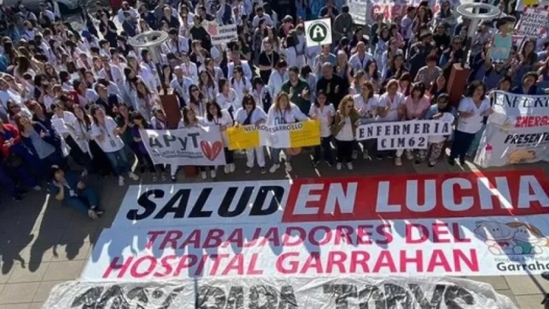 Zubizarreta sobre el aumento del Garrahan: "Hay que reivindicar la dignidad de una lucha por un derecho básico"