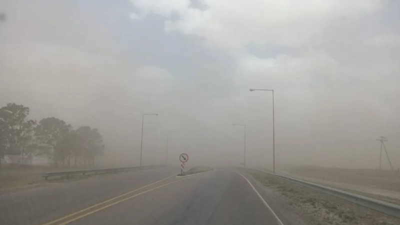 Vialidad Nacional restringió la circulación en rutas clave de Chubut por el viento extremo