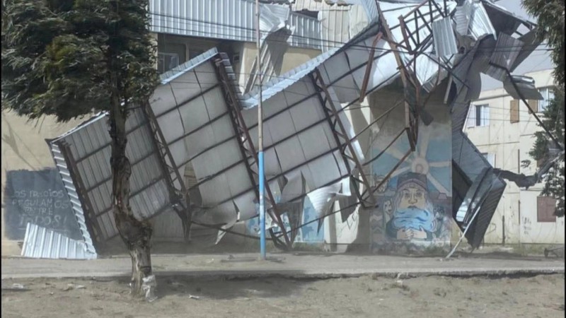 Chubut y Comodoro declararon la Emergencia Climática por el temporal de viento: clases suspendidas, rutas cerradas y servicios limitados