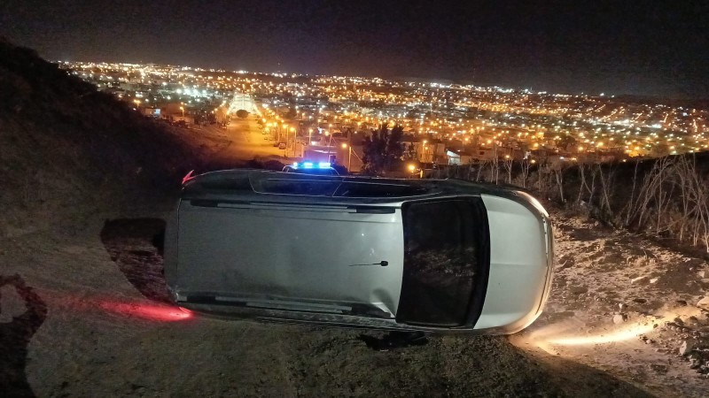 Conducía alcoholizado, perdió el control y volcó: dio 1,44 g/l de alcohol en sangre