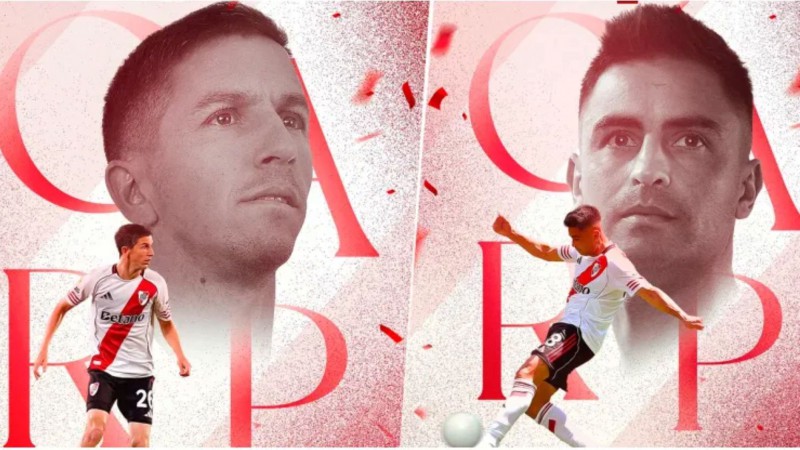 Adiós a los ídolos: con una seguidilla de posteos, River despidió en una hora a cuatro históricos