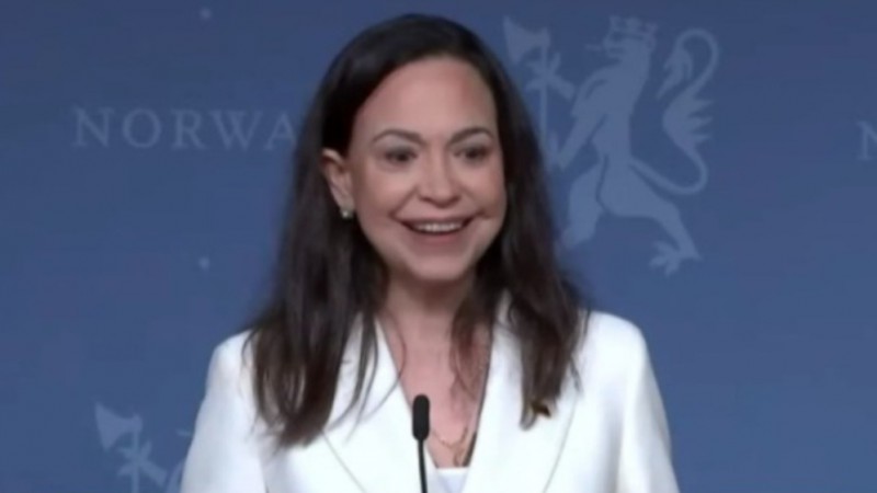 María Corina Machado: "Se necesita coraje para luchar por la libertad"