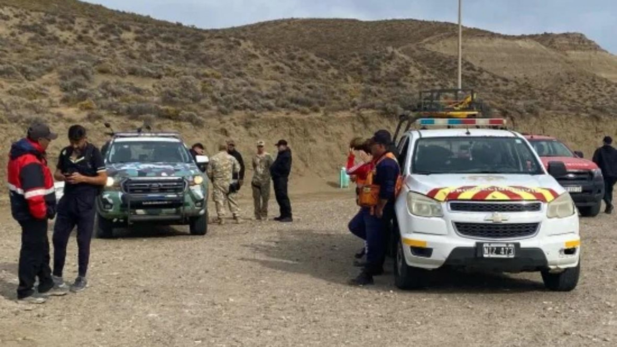 Caleta Olivia: una huella dactilar podría identificar los restos humanos hallados