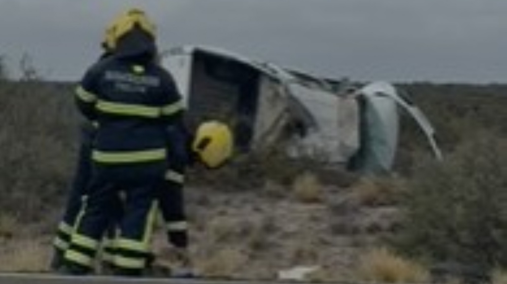Falleció una conductora que viajaba con su hijo de veinticuatro años de Caleta Olivia a Córdoba y volcó