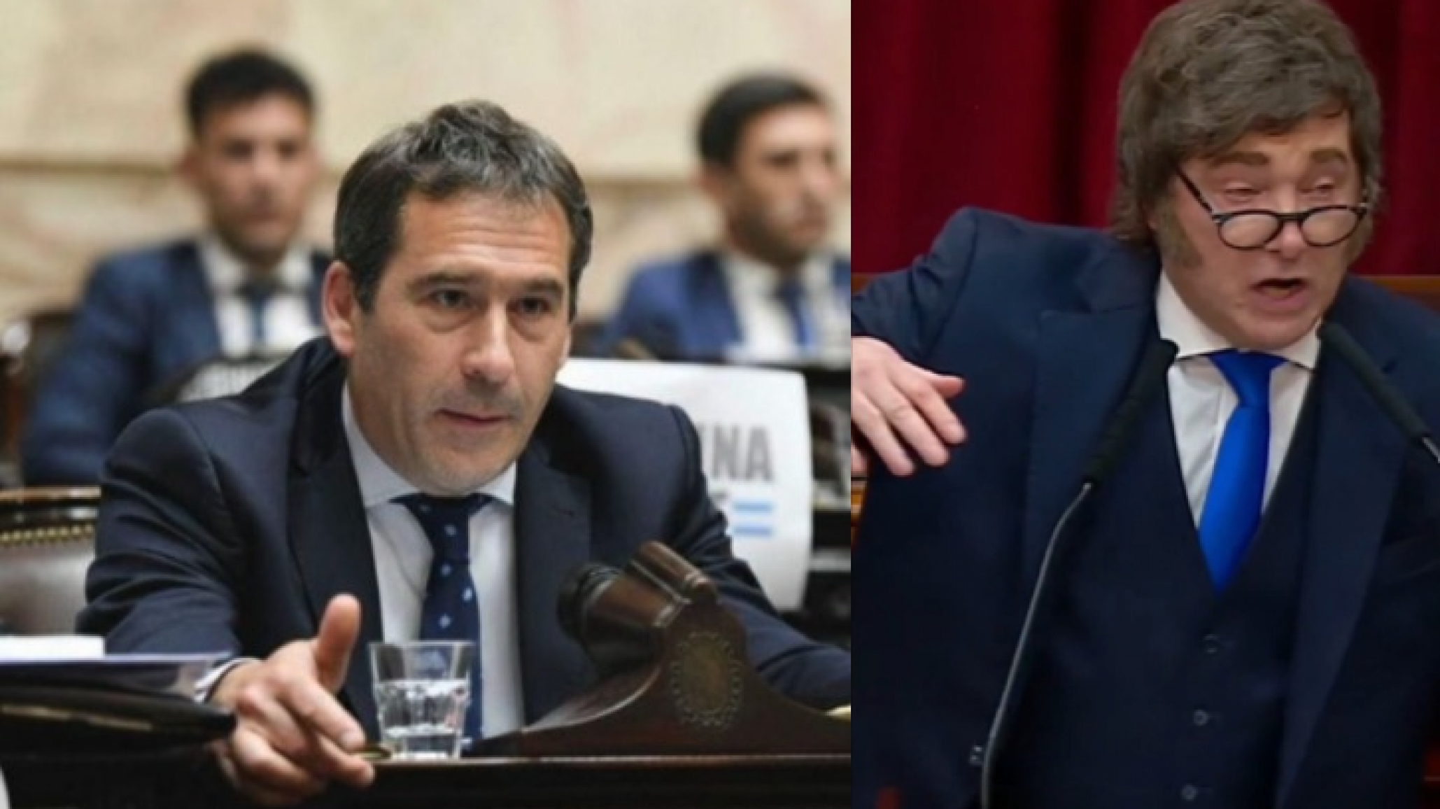 Luque repudió los dichos de Milei sobre la cordillera y reclamó que el gobernador defienda a Chubut