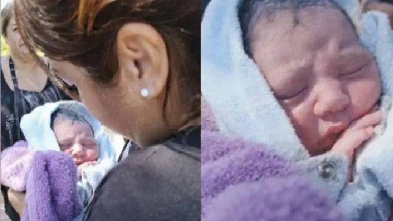 Pensó que era un perrito y halló a un bebé recién nacido abandonado en una bolsa en Merlo