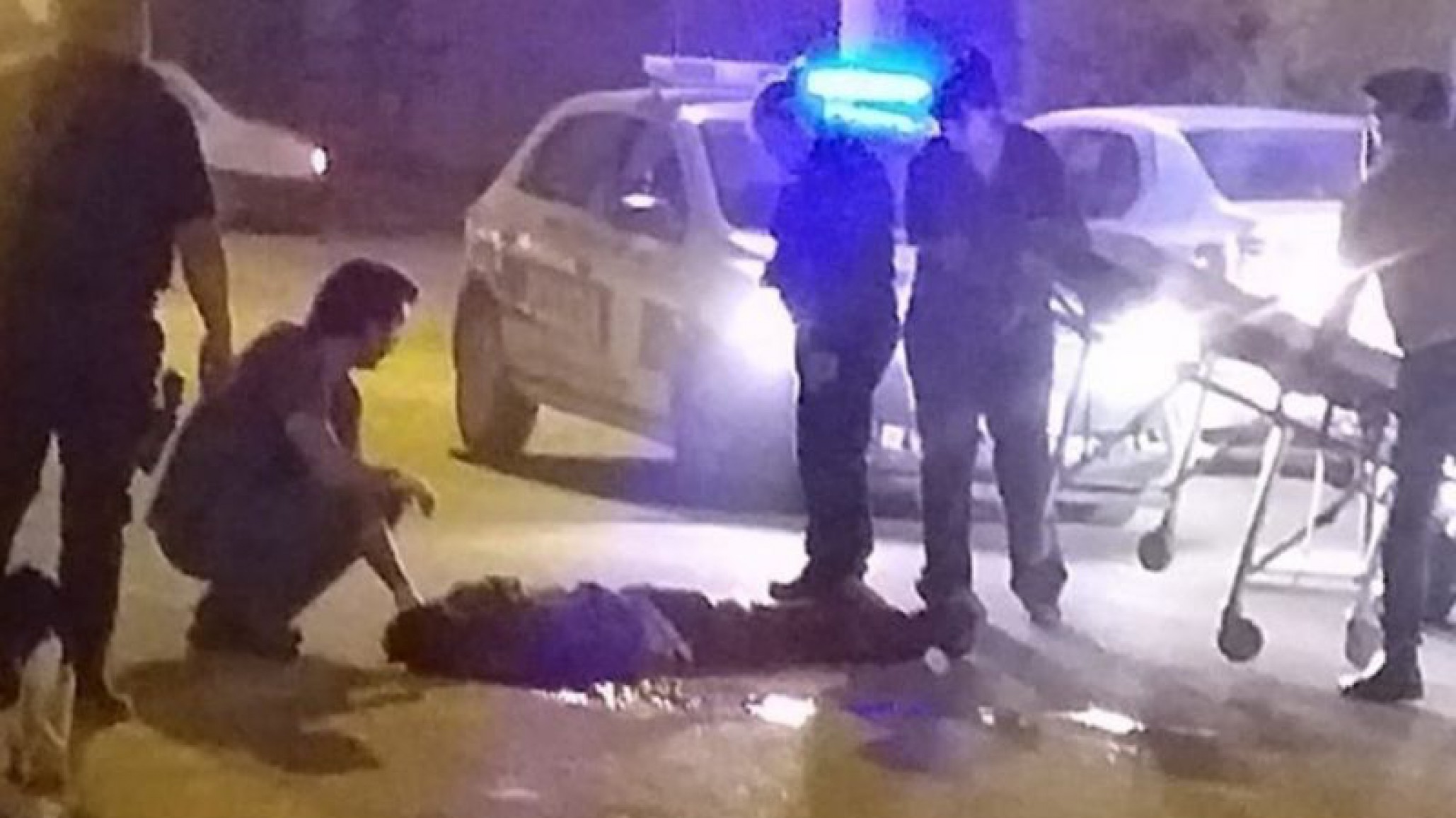 Le pegó a dos policías, fue detenido por resistencia a la autoridad