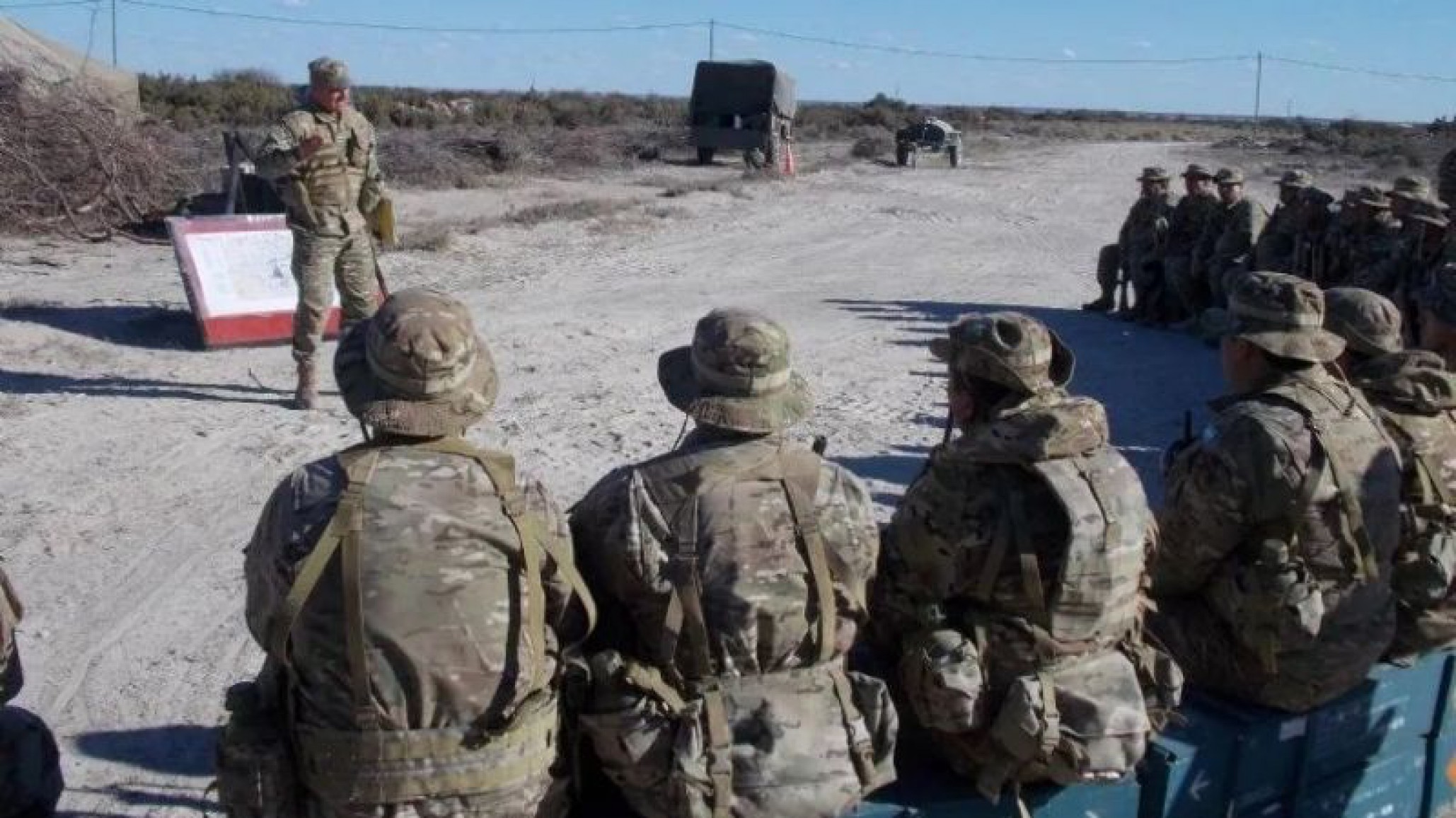 Víctima fatal durante un entrenamiento militar