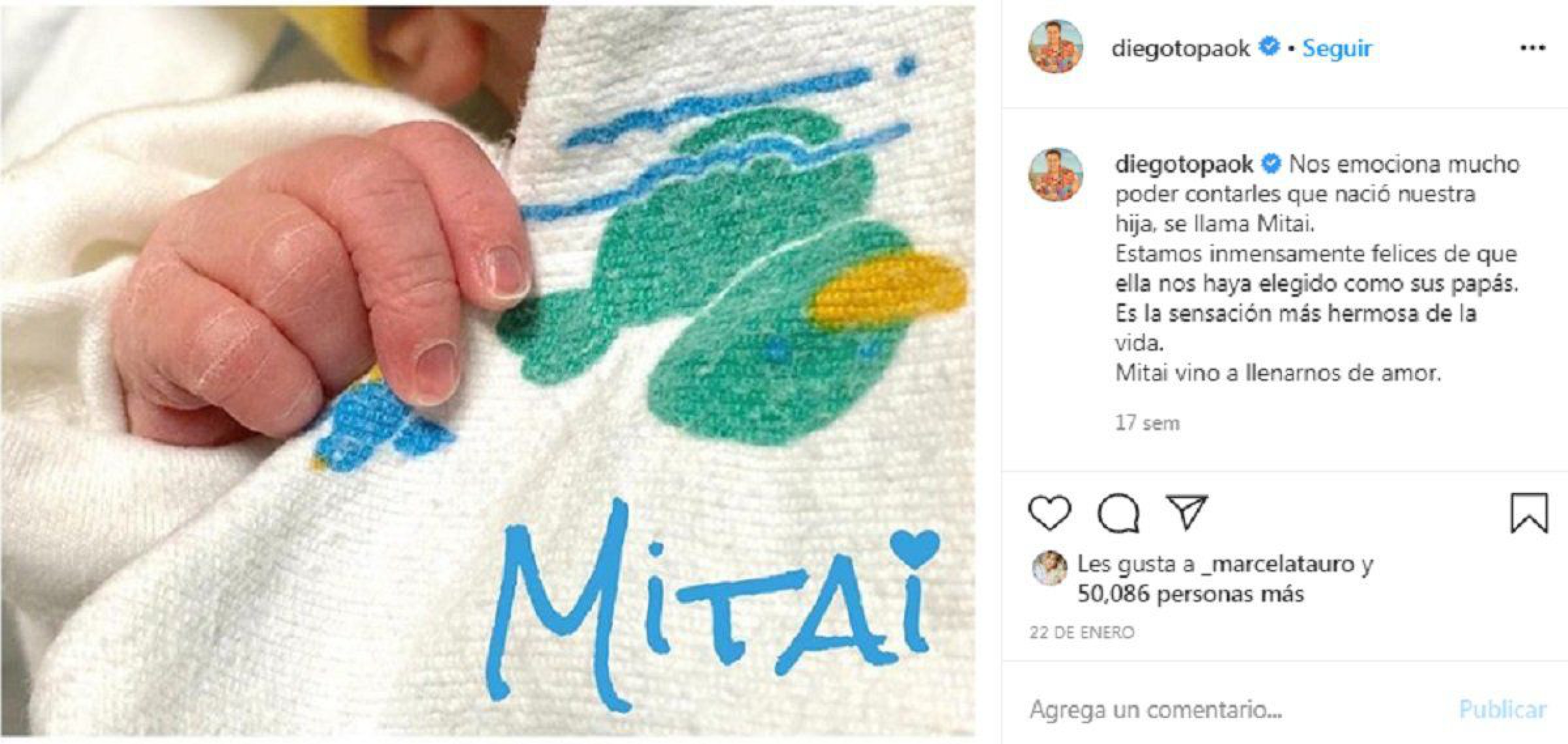 Topa y un duro recuerdo antes de ser papá: “Hubo un bebé que se perdió”