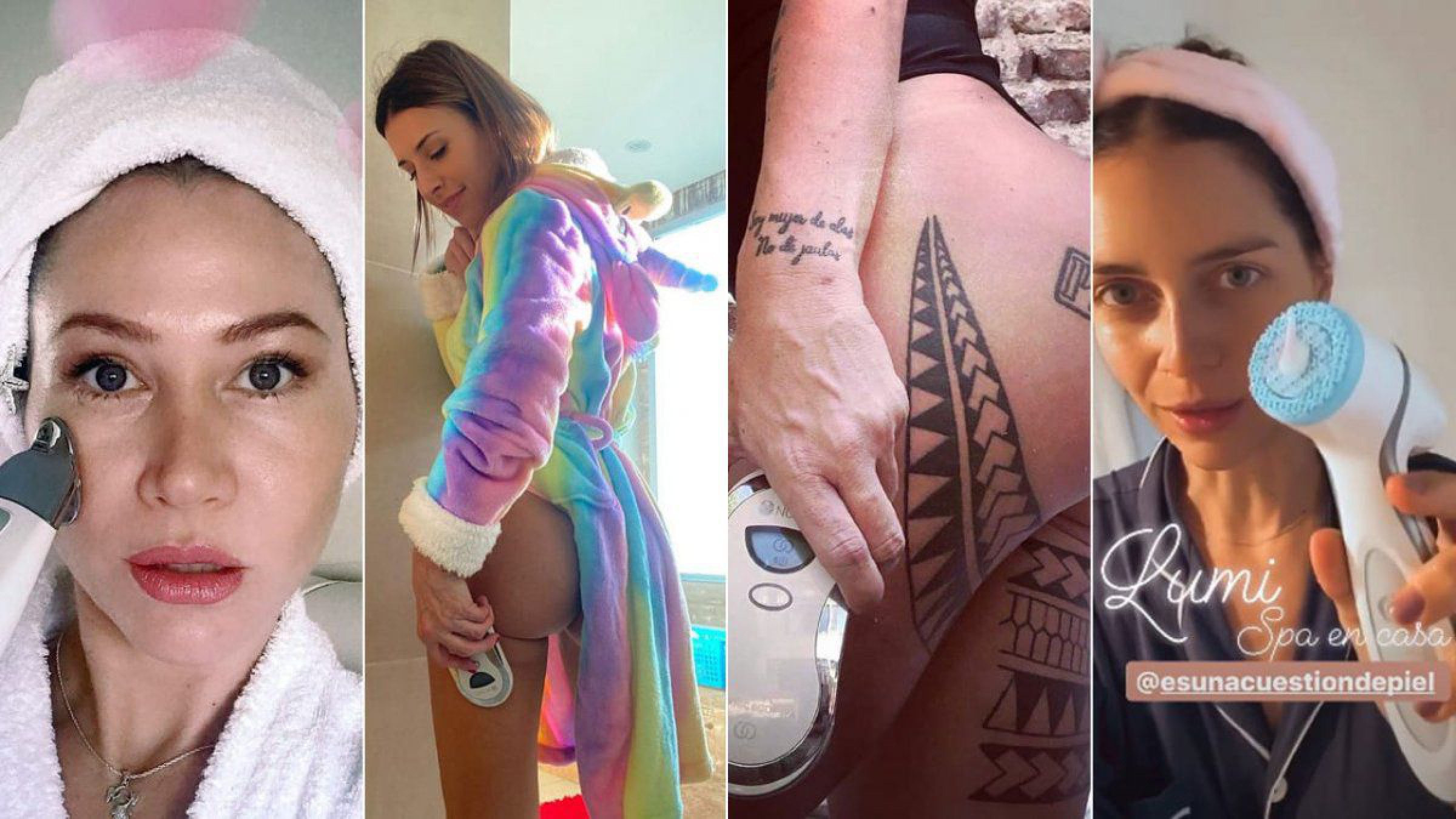 A pesar de las críticas Zaira Nara y Rocío Guirao Díaz siguen con la venta de máquinas faciales