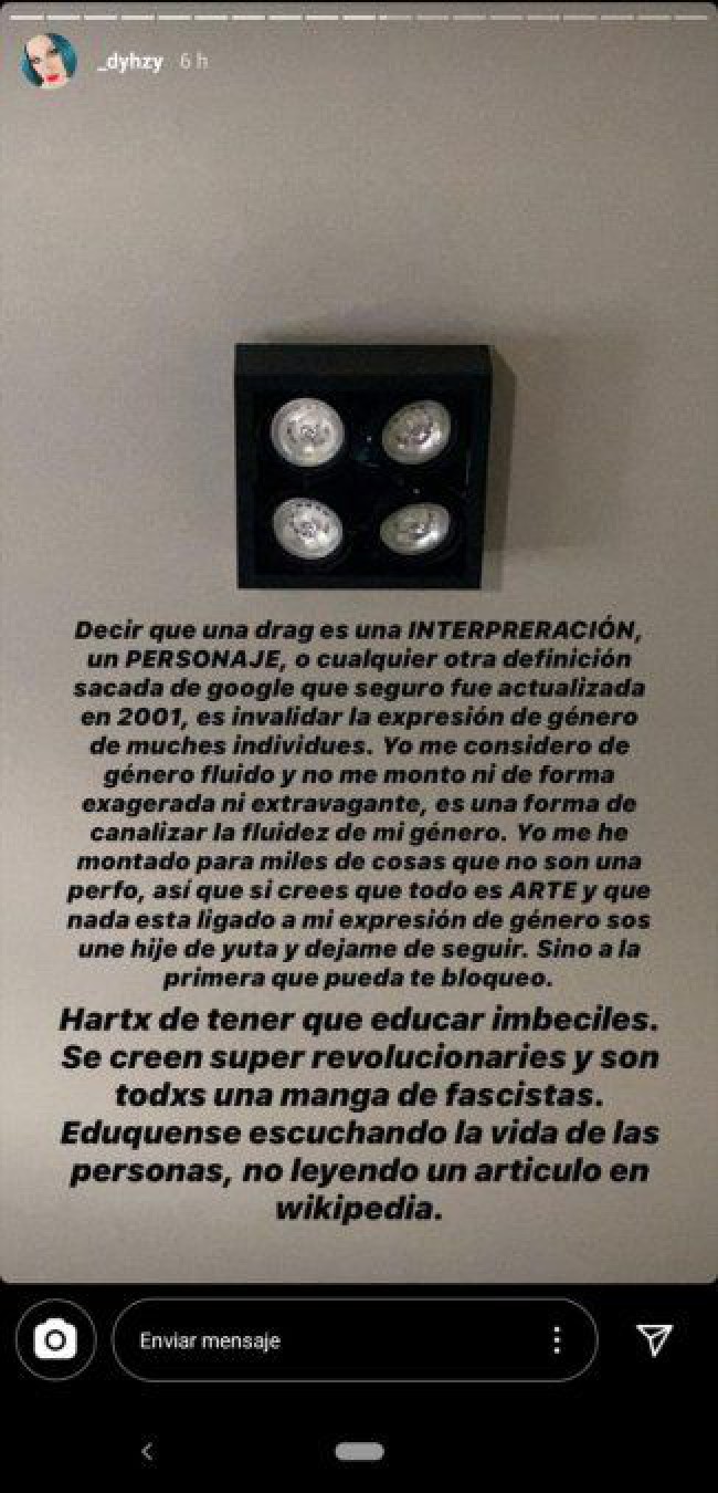 Estanislao Fernández con todo: ”Hartx de tener que educar imbéciles”