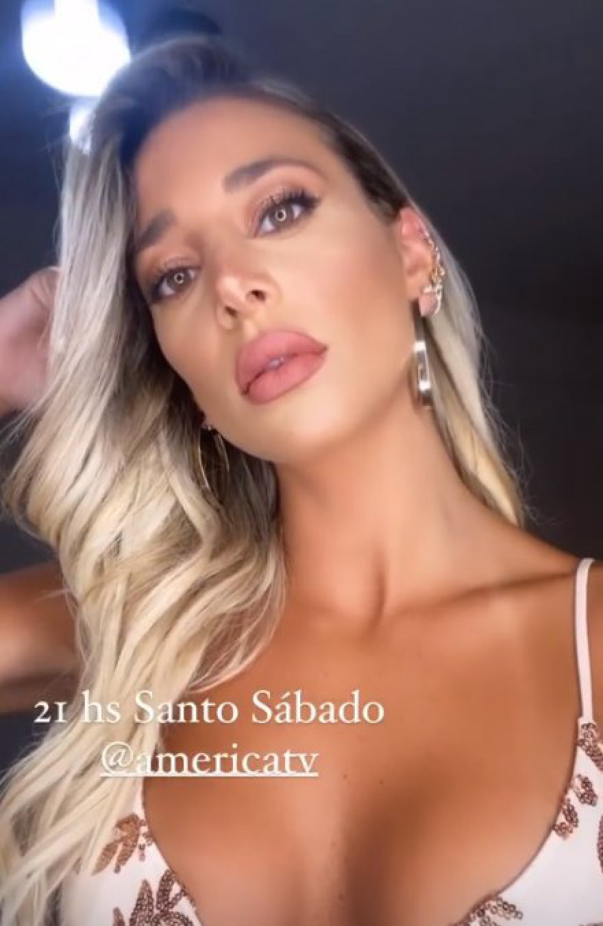 Sol Pérez no dejó nada a la imaginación ¡Santo Sábado!