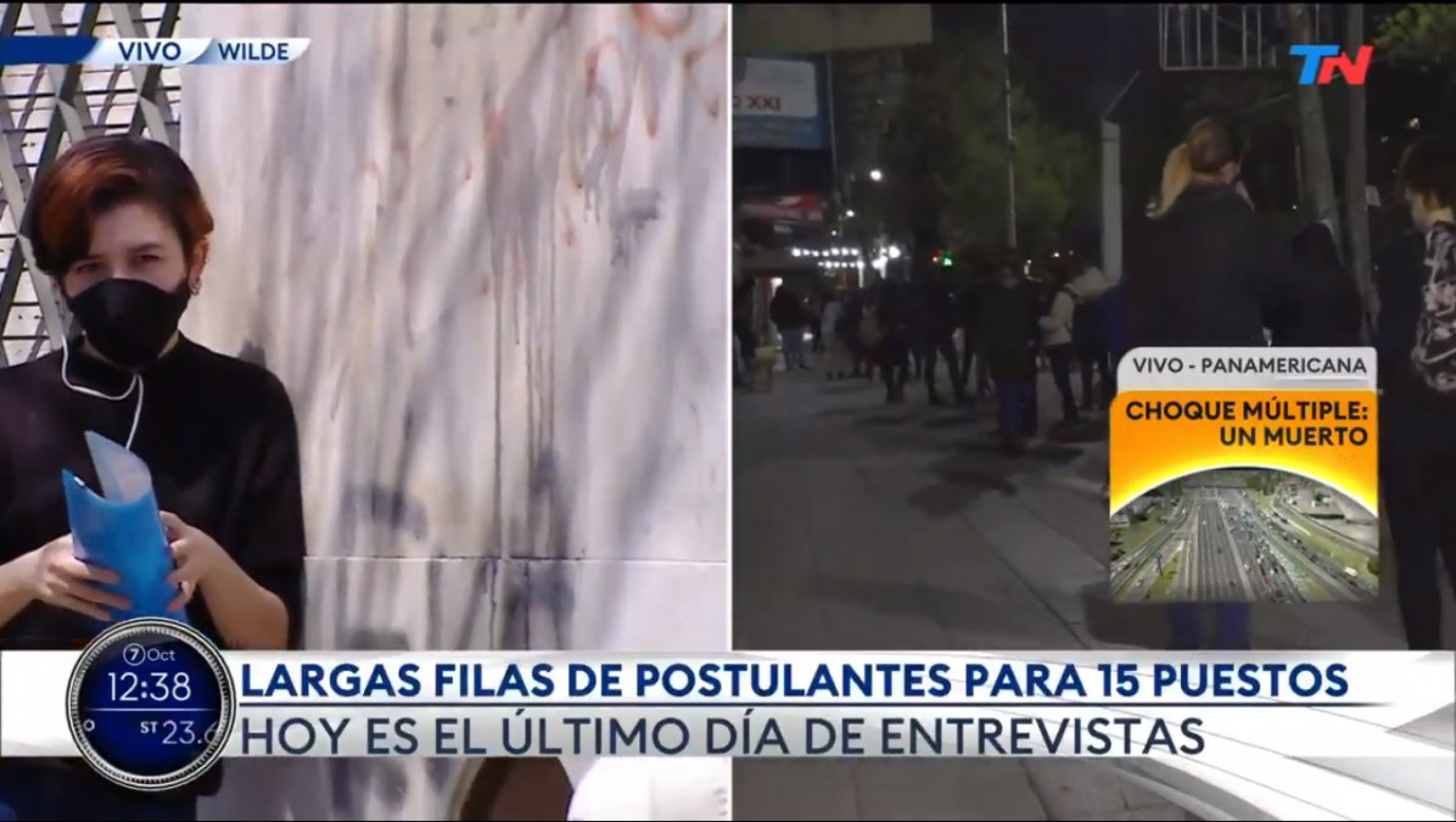 Increíble: 1500 personas para 15 puestos de trabajo