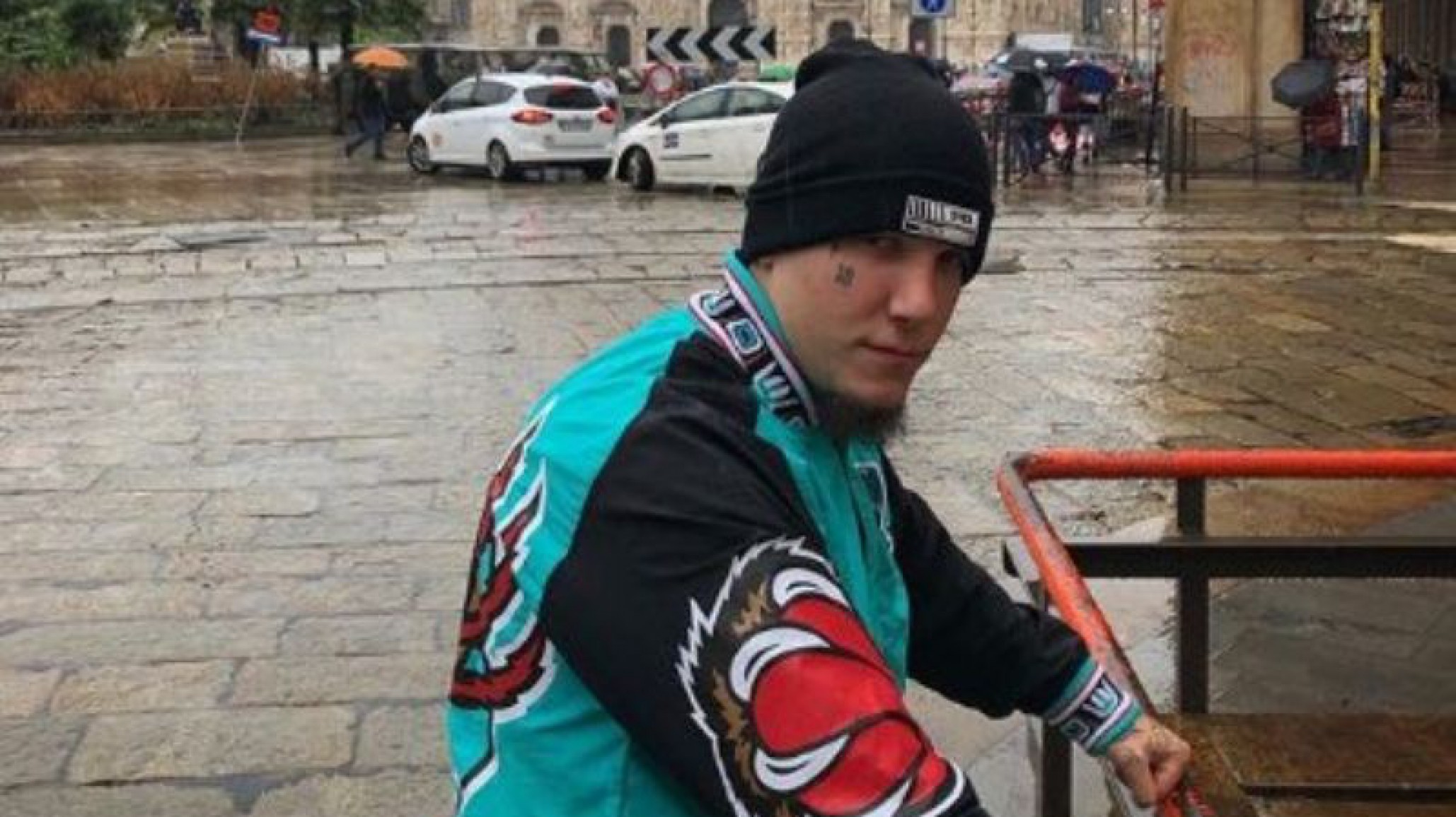 Alex Caniggia enfurecido con un periodista: se negó a una entrevista y lo empujó