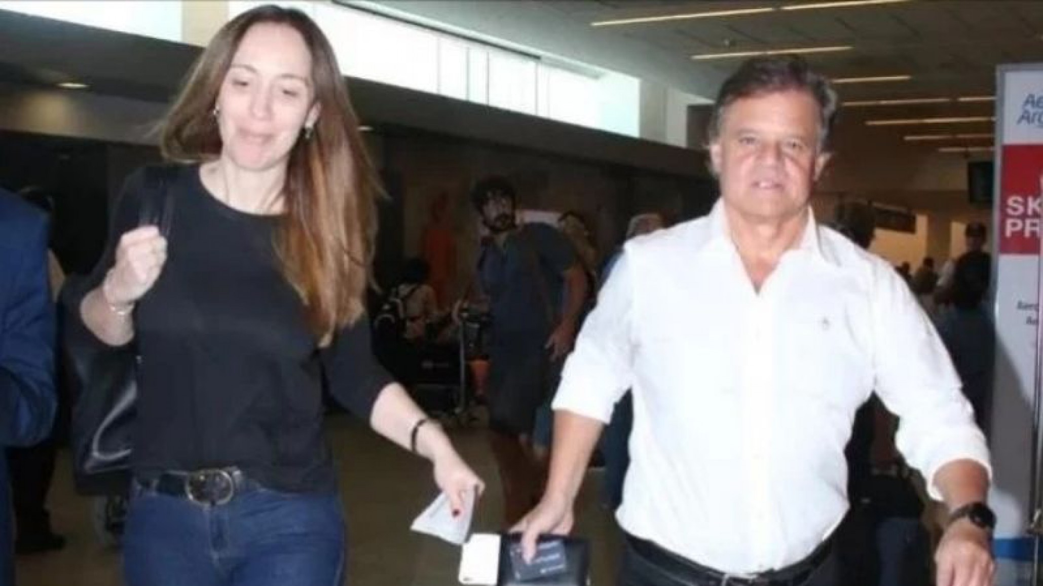 María Eugenia Vidal y Quique Sacco se fueron a Europa gracias a Kicillof