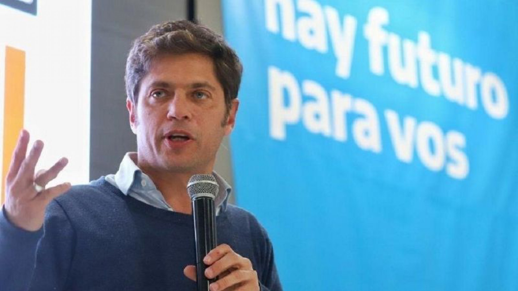 Kicillof dijo “haiga” en una entrevista y tuvo una avalancha de críticas