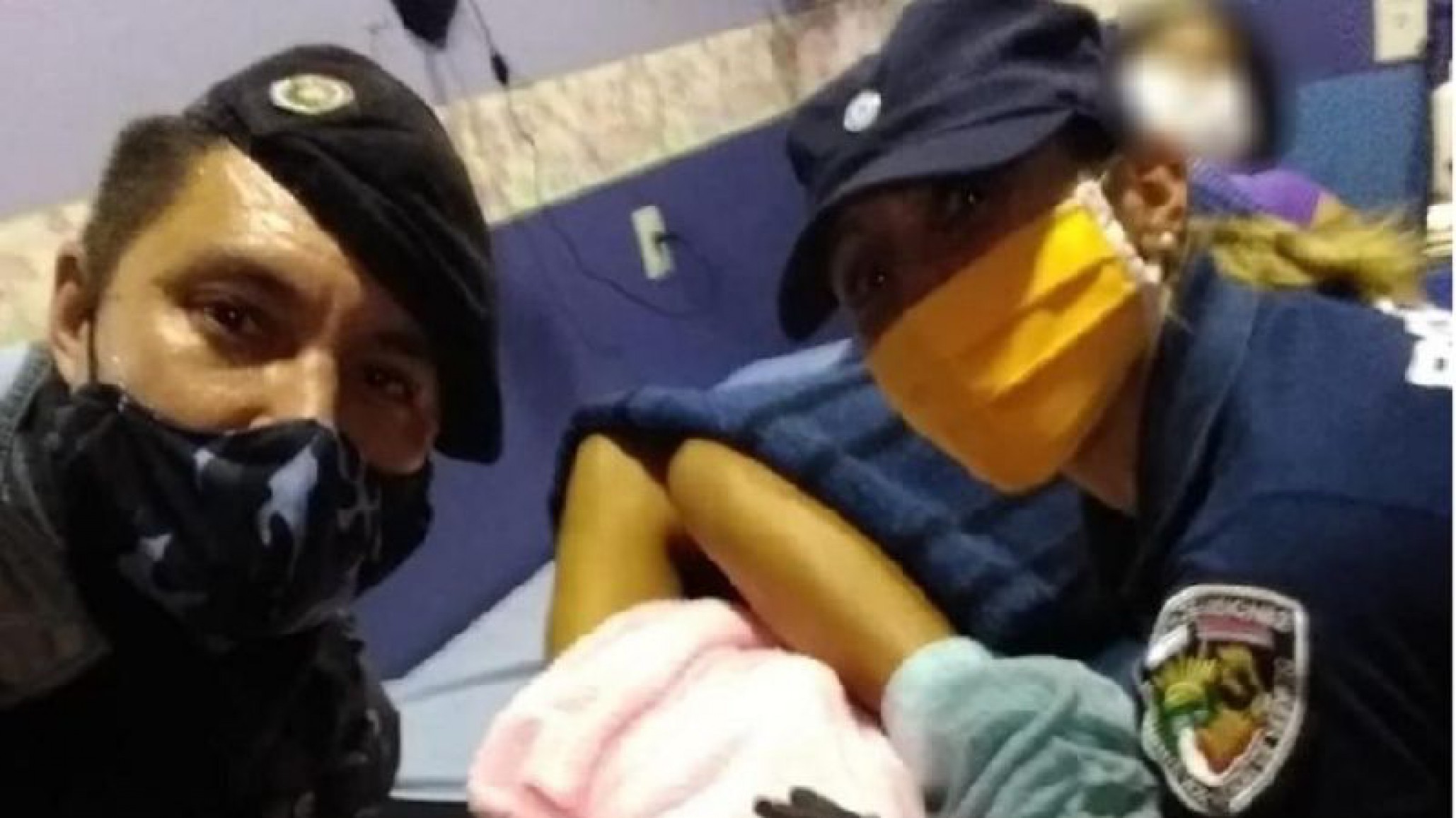 Mujer dio a luz en un control vehicular de Misiones