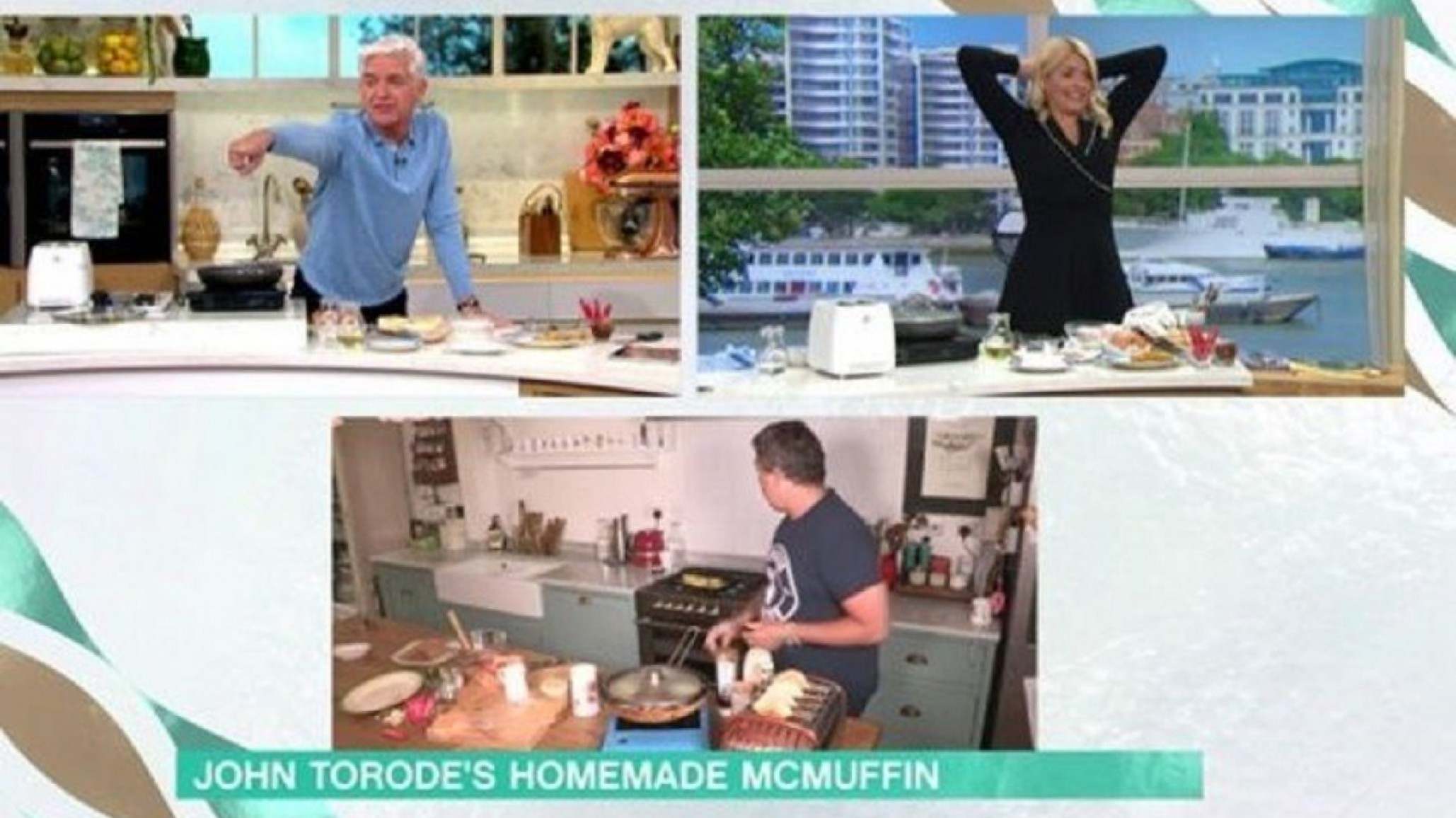 Video: ¡Fuego en la cocina de un programa de TV!