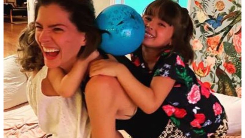 “Me emociona”: La China Suárez y una foto de Rufi y Magnolia
