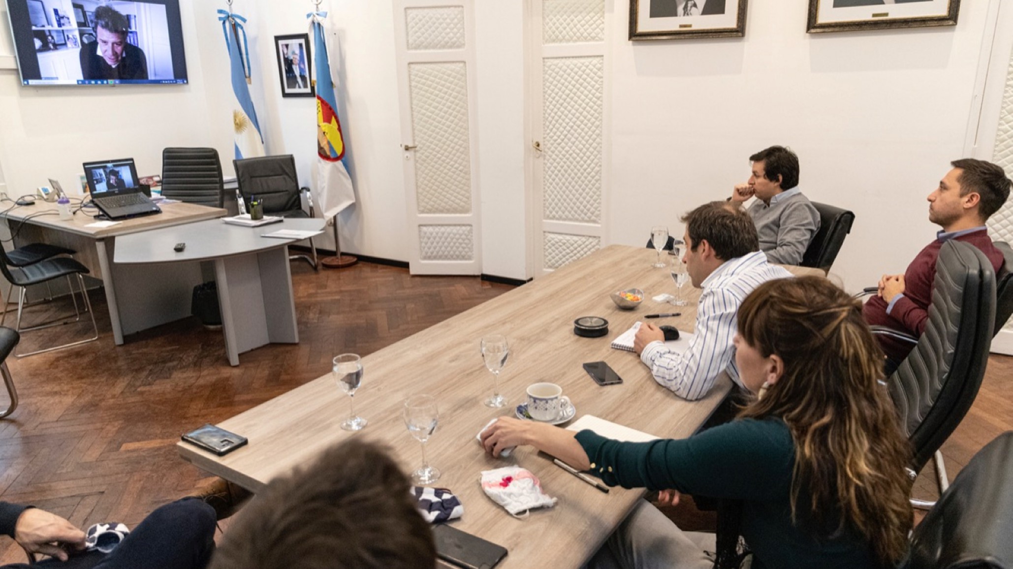 Avance en desarrollo de Parque tecnológico: Juan Pablo Luque tuvo una videoconferencia con Facundo Manes