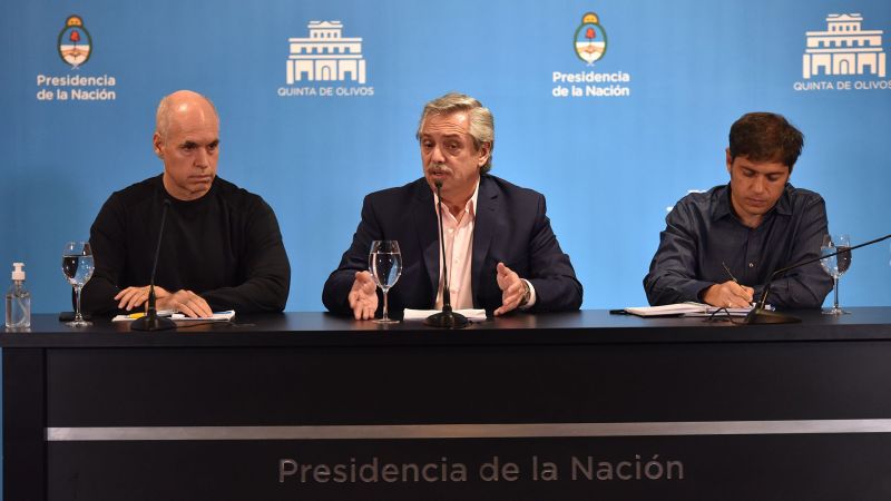 Tras el caso positivo de Vidal, Horacio Rodriguez Larreta se hizo el hisopado y dio negativo