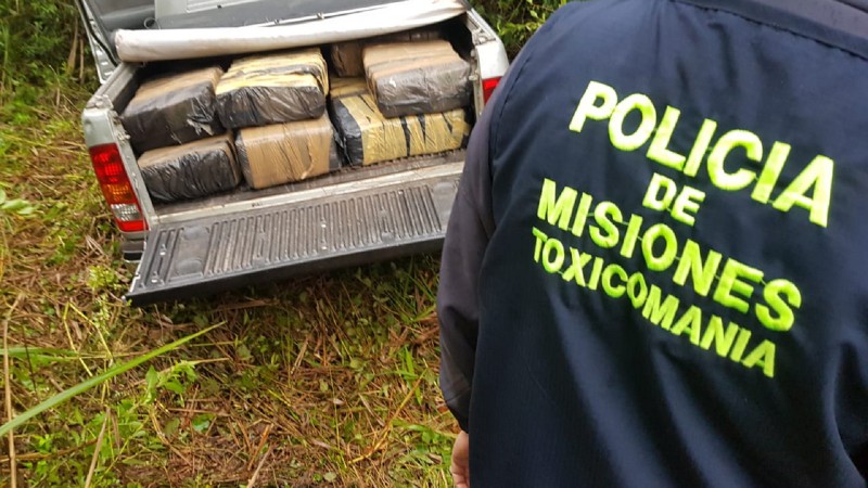 Incautan una tonelada de marihuana en Misiones