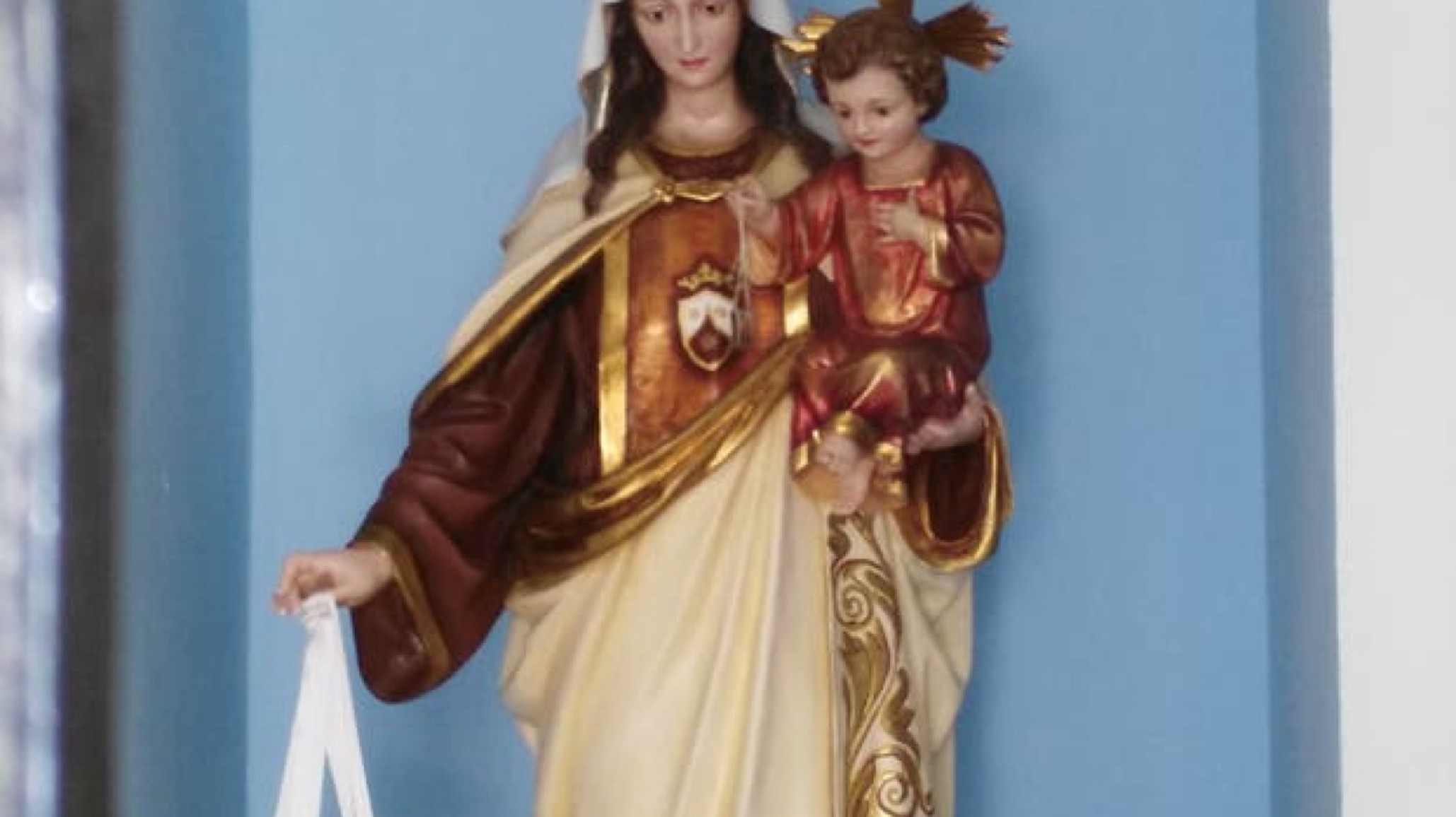 ¡El colmo! Saquearon una capilla y se llevaron hasta la imagen de una Virgen