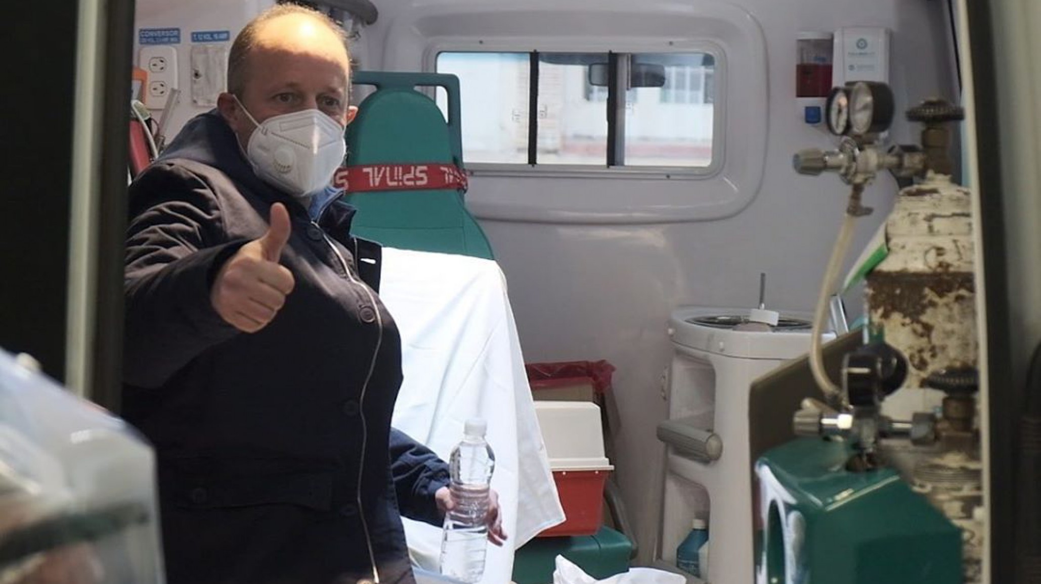 El emotivo vídeo de Martín Insaurralde tras ser dado de alta: ”Fuerza por la salud pública”