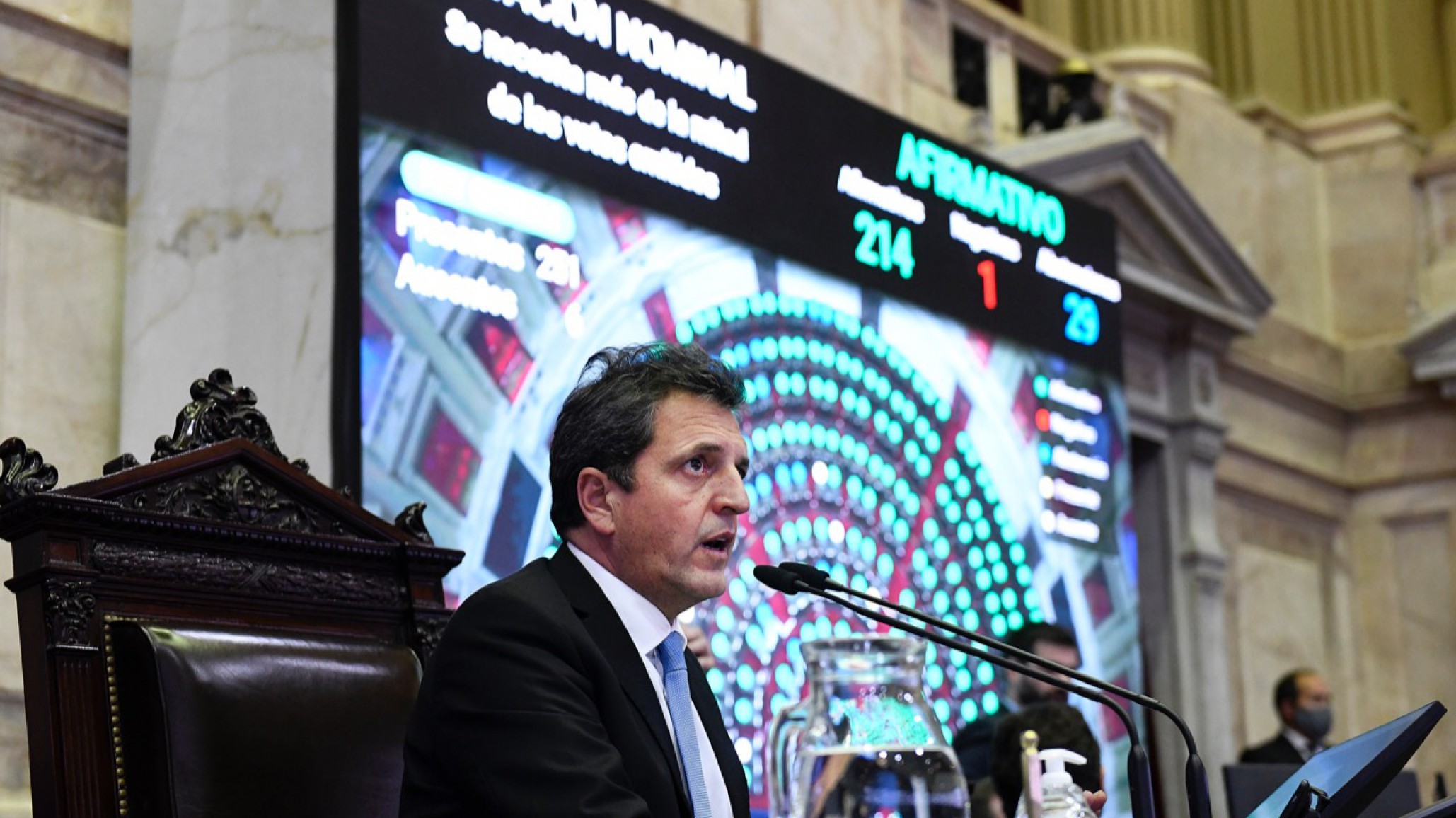 Media sanción para la ley de regulación del teletrabajo