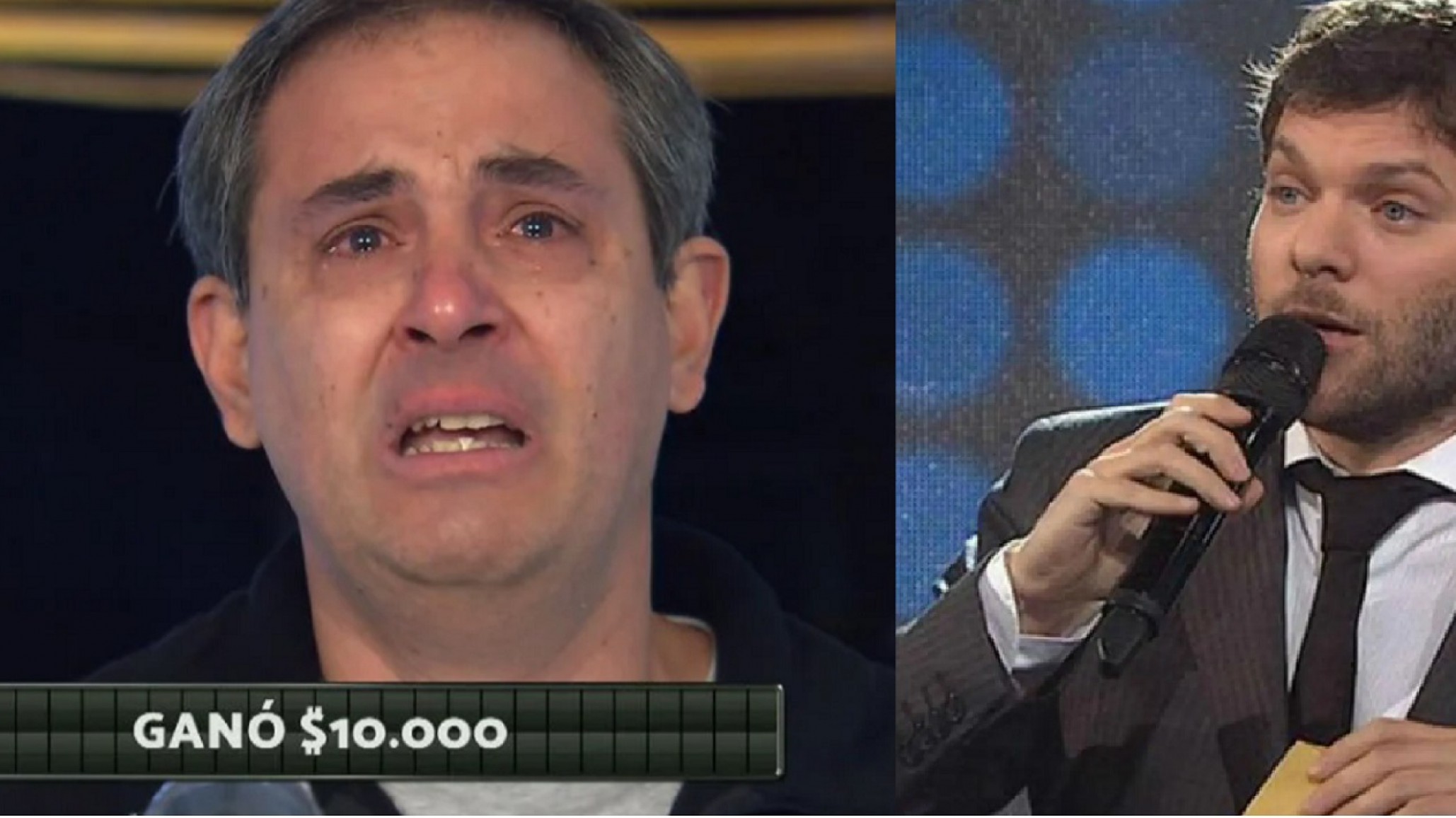 Un taxista lloró tras ganarse $10 mil en el programa de Guido Kaczka y ¡estallaron las redes!