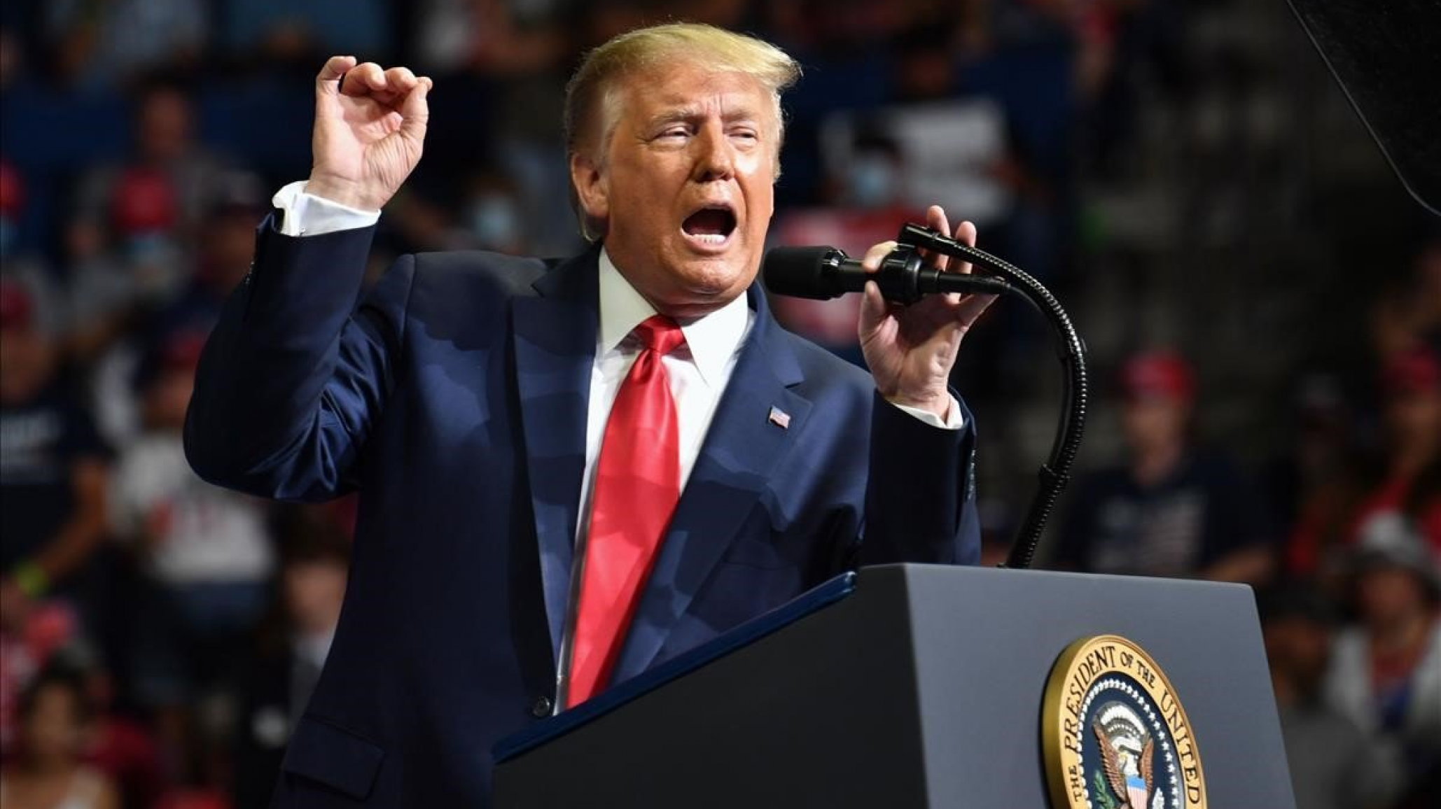 Donald Trump negó tener deudas: “Son informaciones falsas”