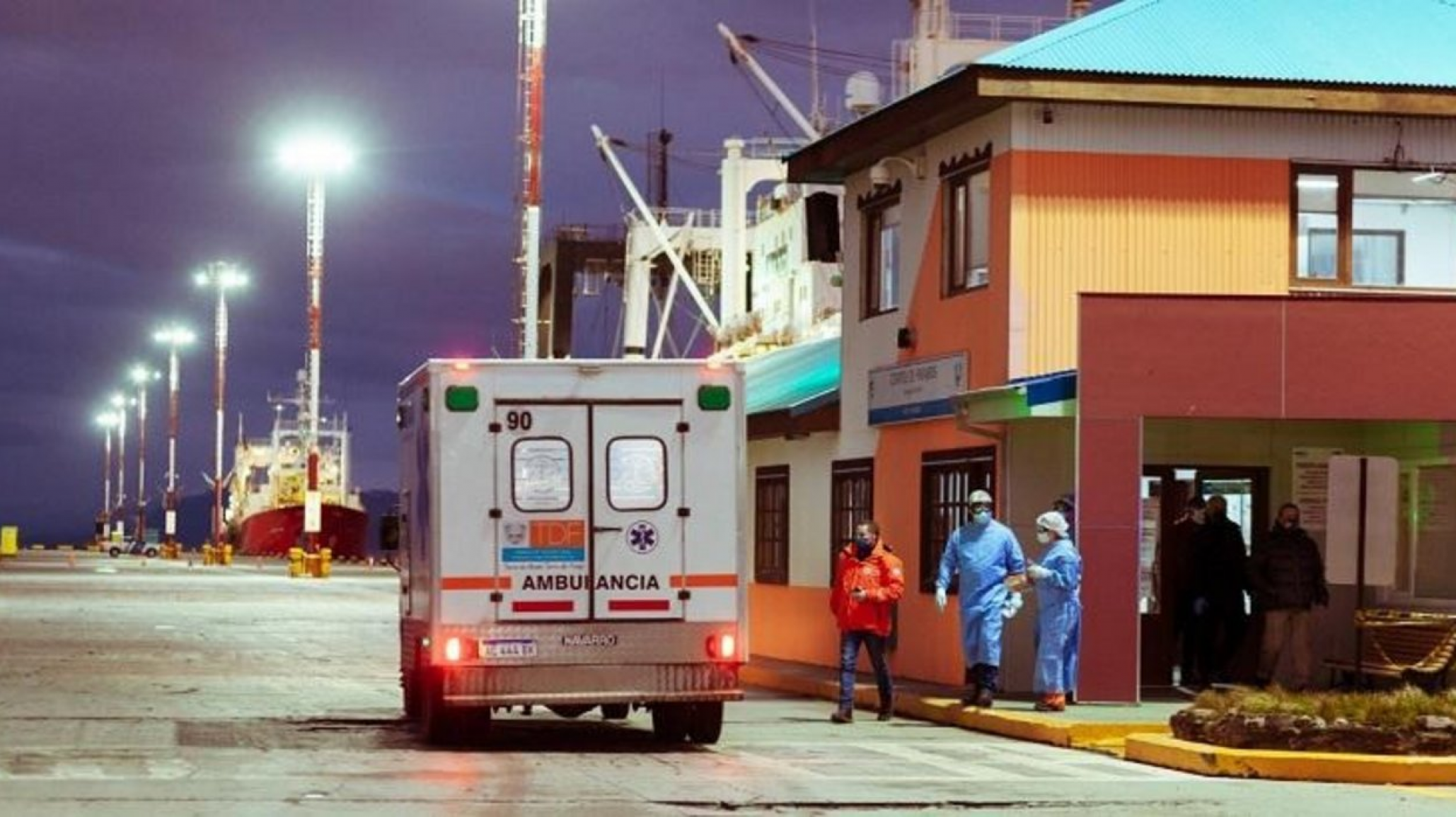 Tierra del Fuego: 57 de 61 tripulantes de pesquero tienen coronavirus