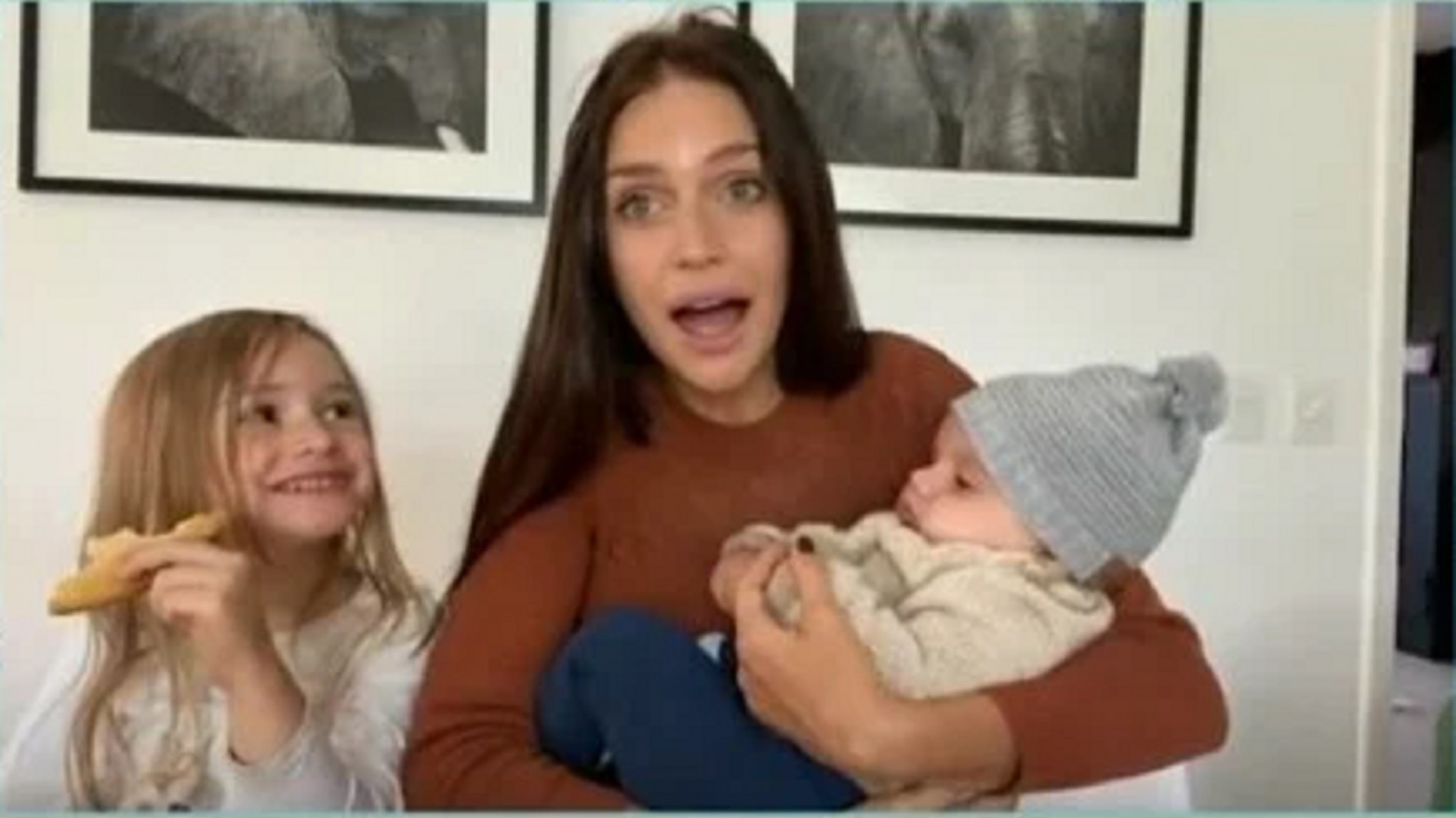 Zaira Nara celebró el Día del Amigo con su bebé, ¡ternura!