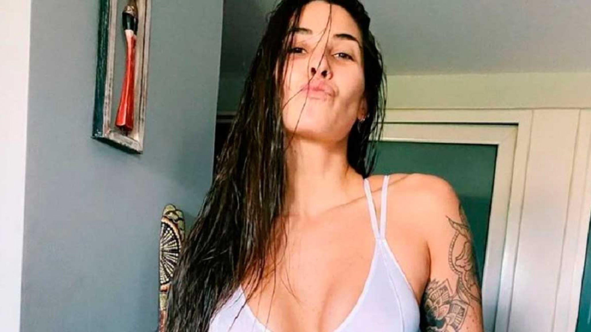 Ivana Nadal incendió las redes de top y colaless